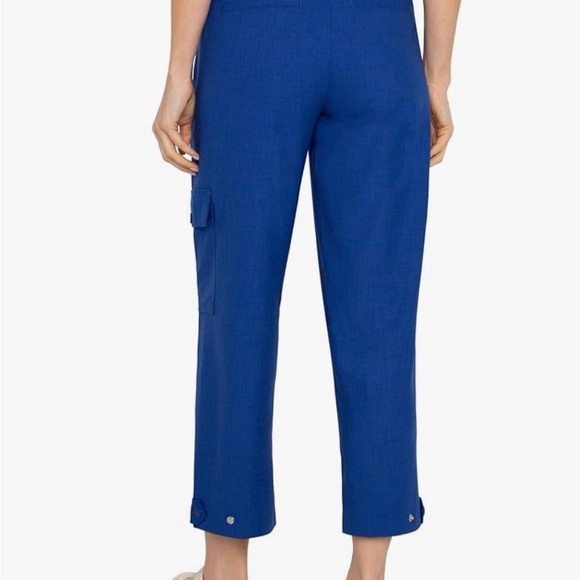 Liverpool Women's Royal Blue Cropped Cargo Pants - Picture 2 of 9